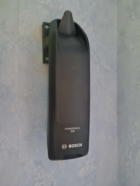 Giá treo tường cho pin xe đạp điện Bosch Powerpack 500 tiện lợi - Image 1