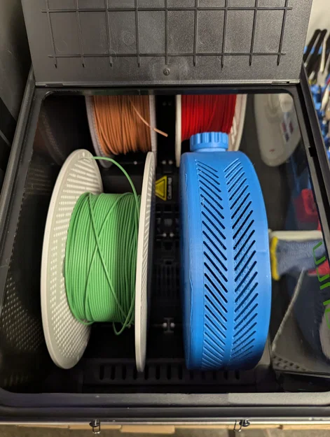 Desiccant Dryer Spool - Hộp sấy hạt hút ẩm hình cuộn filament - Image 2