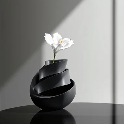 Bình hoa nghệ thuật cho không gian sống sáng tạo