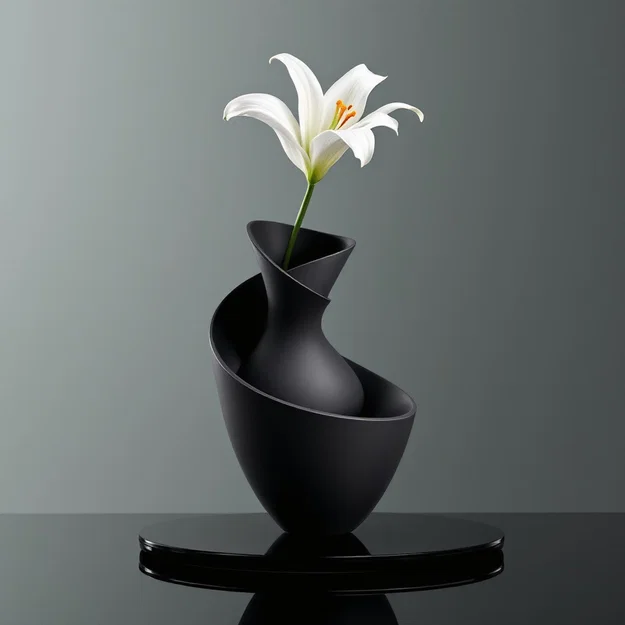 Vase for Bold Decor - Mẫu bình hoa trang trí đầy phong cách - Image 1