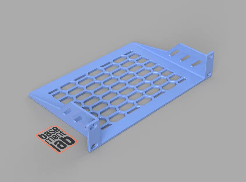 Khay gắn tủ mạng 10 inch 1U đa năng (Rack Tray 10" 1U Mount) - Image 2