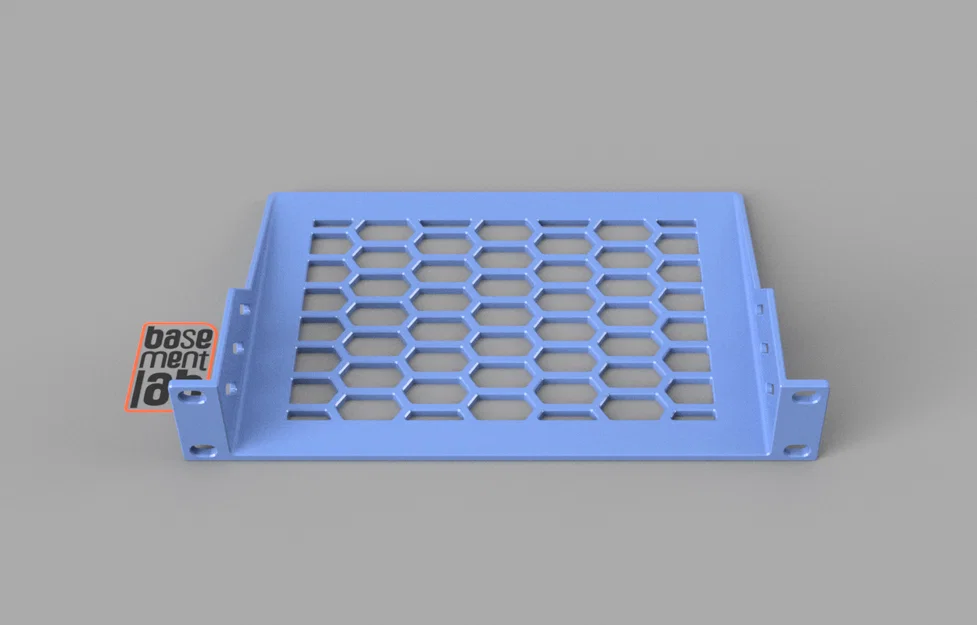 Khay gắn tủ mạng 10 inch 1U đa năng (Rack Tray 10" 1U Mount) - Image 3