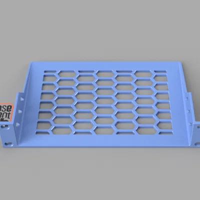 Khay gắn tủ mạng 10 inch 1U đa năng (Rack Tray 10" 1U Mount)