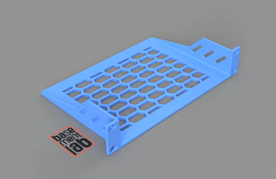 Khay gắn tủ mạng 10 inch 1U đa năng (Rack Tray 10" 1U Mount) - Image 5