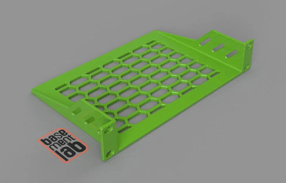 Khay gắn tủ mạng 10 inch 1U đa năng (Rack Tray 10" 1U Mount) - Image 7