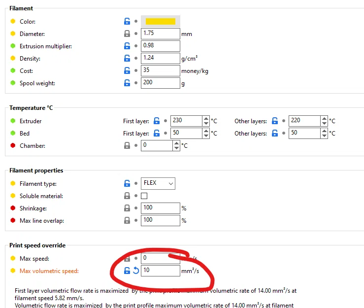 Max volumetric flowrate test - Đã tinh chỉnh cho layer height 0.35mm - Image 9