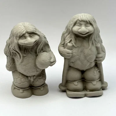 Bộ mô hình Troll - Trượt tuyết và Bóng đá