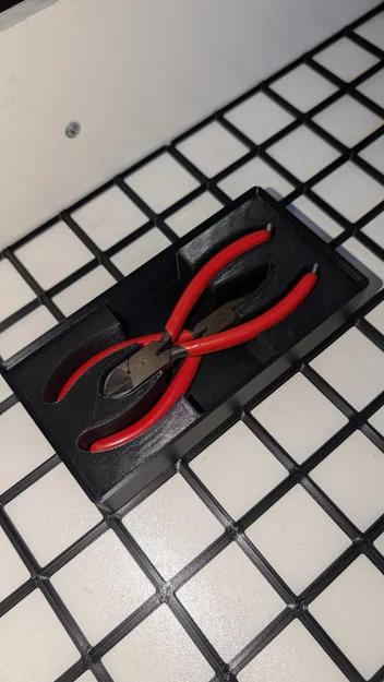 Giá đỡ dụng cụ Gridfinity 4x2 cho Knipex 37 31 125 + 70 01 125 - Image 1