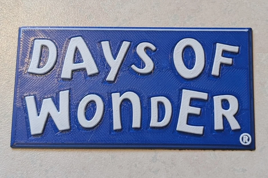 Logo Days of Wonder (Hueforge) - Image 1