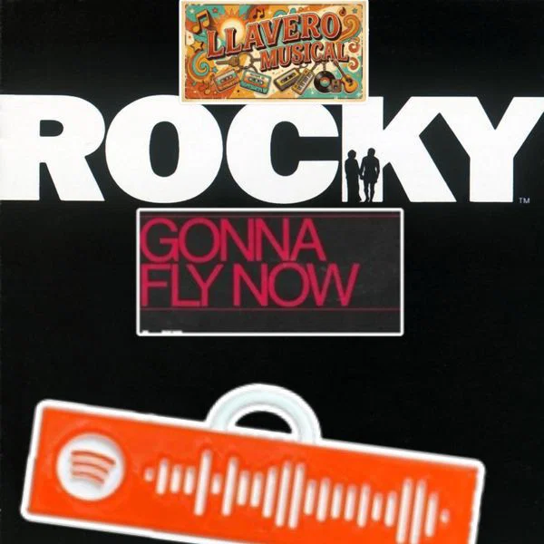 Móc khóa âm nhạc Spotify (Llavero Musical) in 3D độc đáo - Image 1