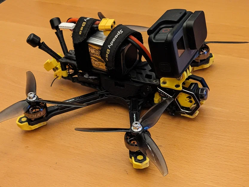 Tấm ốp sườn 3D cho Master 5 V2 (Tối ưu cổng USB SpeedyBee) - Image 2