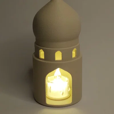 Mô hình tháp Hồi giáo (Islamic Minaret)