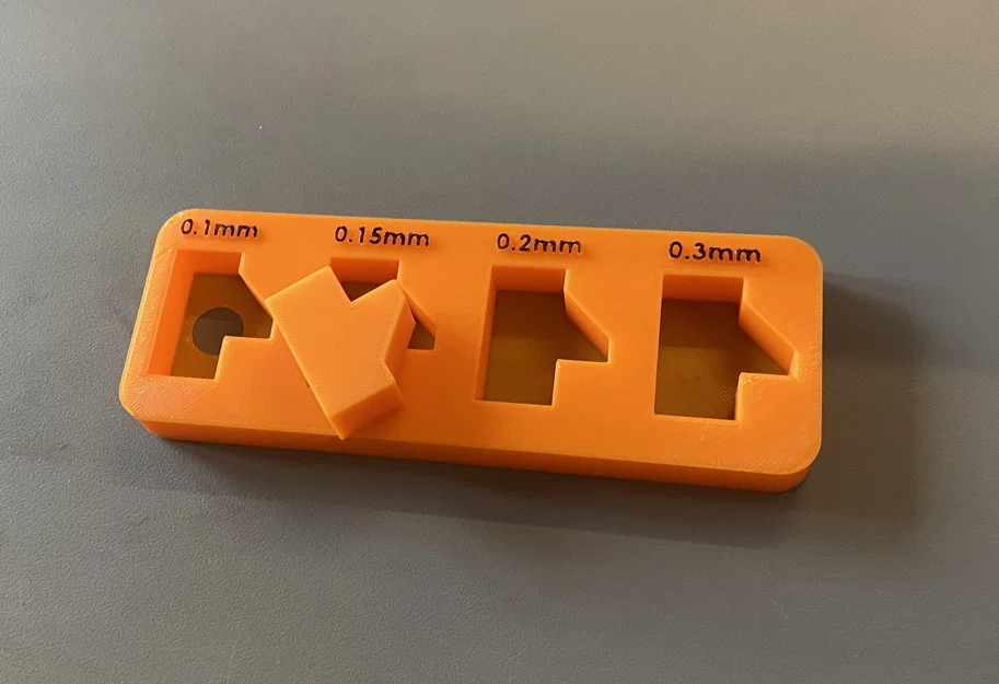 Mẫu in kiểm tra dung sai (Tolerance) cho máy in 3D - Image 1
