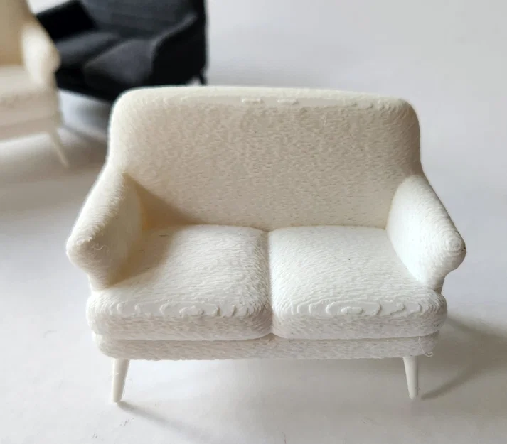 Ghế Sofa Mini Fergus (Fergus Loveseat) – Mô hình trang trí siêu xinh - Image 1