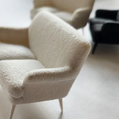Ghế Sofa Mini Fergus (Fergus Loveseat) – Mô hình trang trí siêu xinh