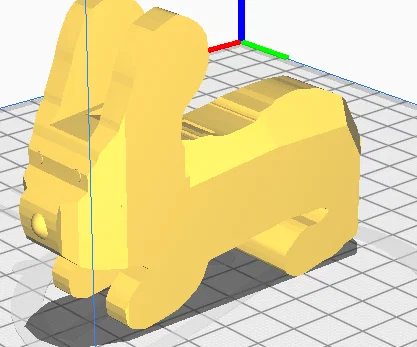 Mô hình chú thỏ hình học trang trí lễ Phục sinh 3D in dễ dàng - Image 1