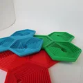 Tri-Hexagon Super Fidget (In liền khối - Print-In-Place) - Thumbnail 5