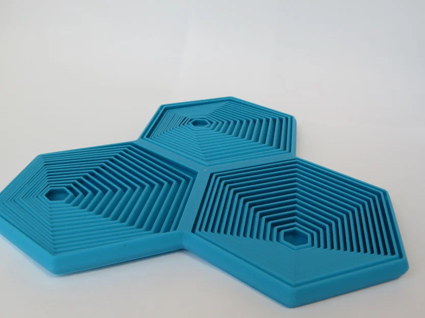 Tri-Hexagon Super Fidget (In liền khối - Print-In-Place) - Image 6