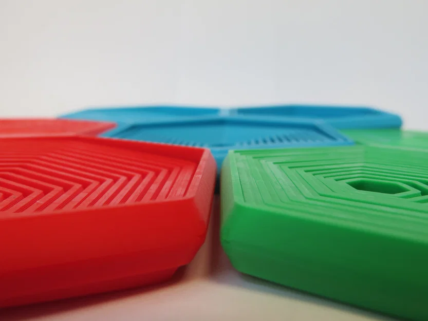 Tri-Hexagon Super Fidget (In liền khối - Print-In-Place) - Image 7