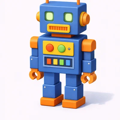 Mô hình Robot Đồ chơi Low Poly - Độc đáo và Ngộ nghĩnh