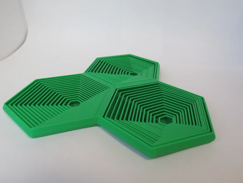 Tri-Hexagon Super Fidget (In liền khối - Print-In-Place) - Image 9
