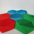 Tri-Hexagon Super Fidget (In liền khối - Print-In-Place) - Thumbnail 10