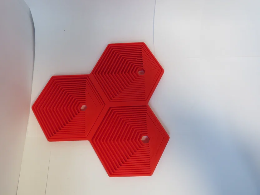Tri-Hexagon Super Fidget (In liền khối - Print-In-Place) - Image 11