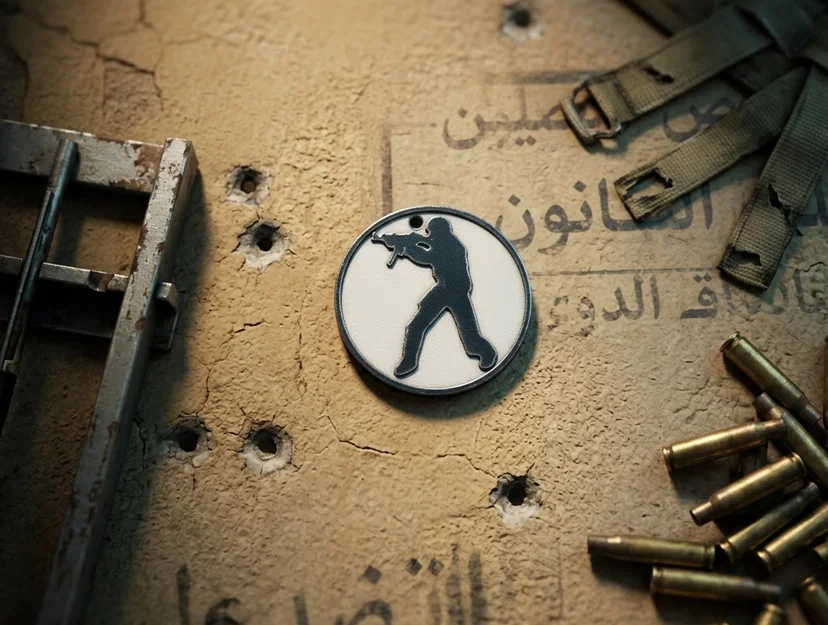 Móc khóa biểu tượng Counter-Strike (CS) cực ngầu cho game thủ - Image 1