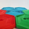 Tri-Hexagon Super Fidget (In liền khối - Print-In-Place) - Thumbnail 12