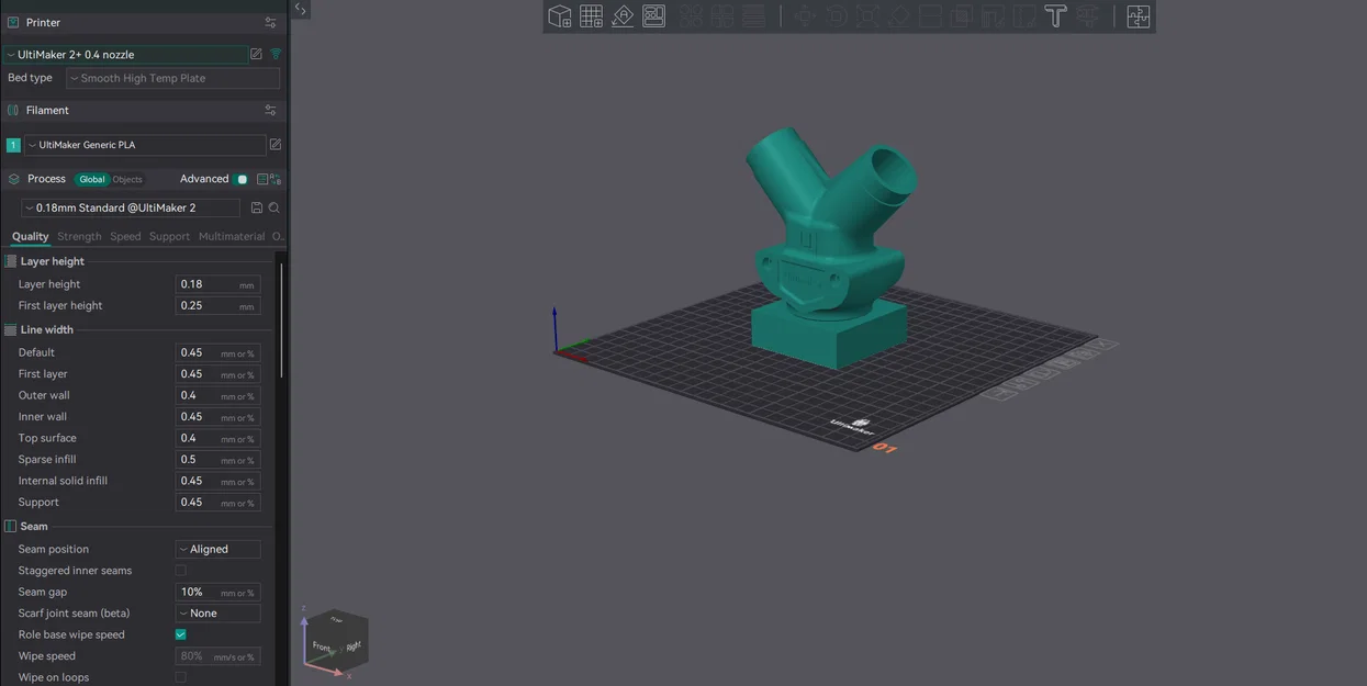 Các cấu hình (profile) OrcaSlicer cho dòng máy UltiMaker 2 - Image 2