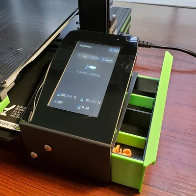 Ngăn kéo đựng đồ gắn dưới màn hình cho CR-6 SE