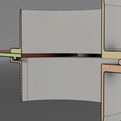 Blast Gate (Van chặn) kèm chốt khóa 100mm