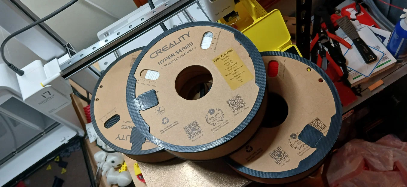 Vòng đệm Spool Ring kèm gắn thẻ RFID CFS cho cuộn Hyper - Image 1