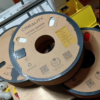 Vòng đệm Spool Ring kèm gắn thẻ RFID CFS cho cuộn Hyper