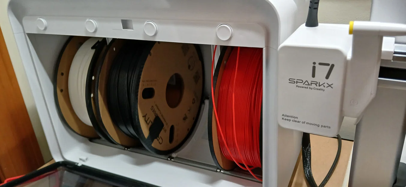 Vòng đệm Spool Ring kèm gắn thẻ RFID CFS cho cuộn Hyper - Image 2