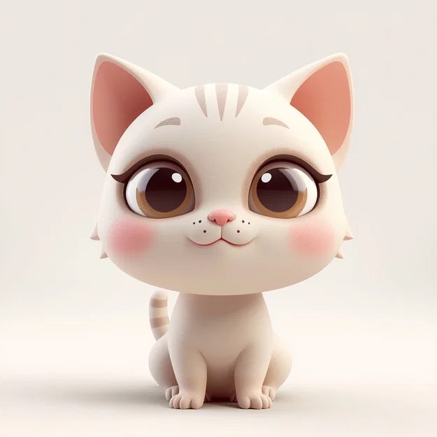 Nubi – Chú Mèo Chibi Siêu Đáng Yêu - Image 4