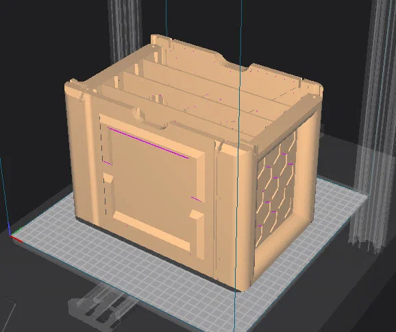 Hộp lưu trữ Organizer Box XL Pro phiên bản tối ưu tiết kiệm nhựa - Image 2
