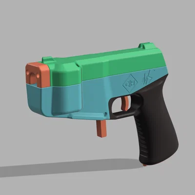 Mô hình súng đồ chơi Forerunner báng rời ấn tượng