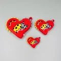 Tri-Geared Heart – Món đồ chơi Fidget/Móc khóa hình trái tim - Thumbnail 6
