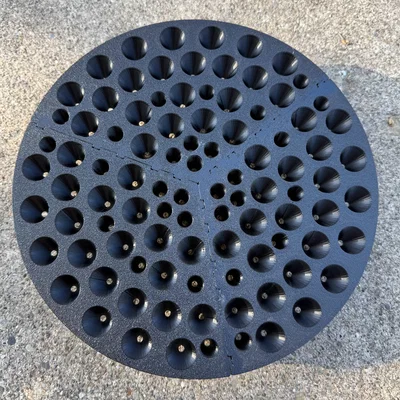 Tấm lọc cặn (Grit Guard) cho xô 5 gallon có chân đỡ trung tâm