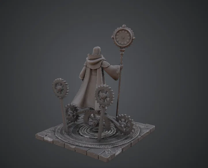 Clockwork Time Mage – Phù thủy Steampunk cùng đế bánh răng - Image 3