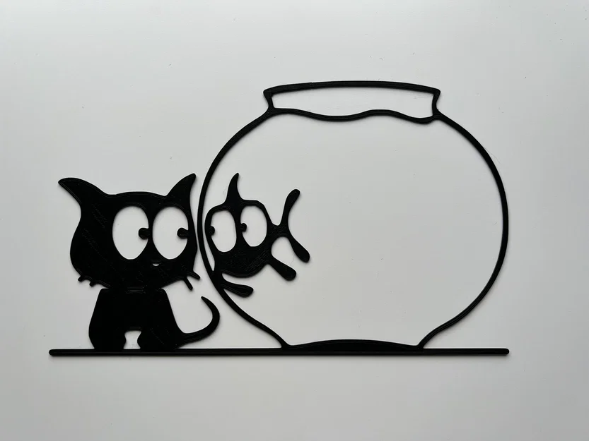 Tranh treo tường Cat Wall Art #12 - Image 1