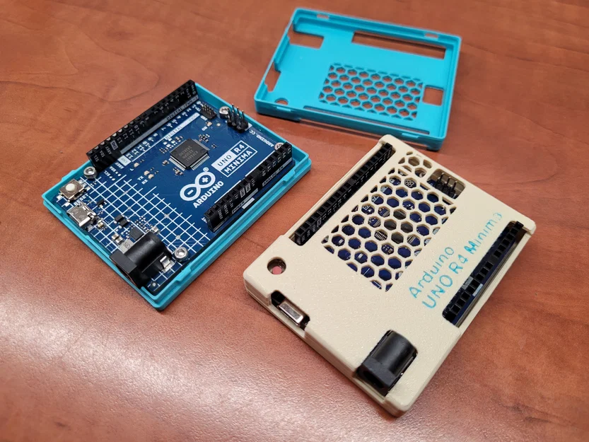 Hộp đựng dự án cho các bo mạch tương tự Arduino UNO R4 Minima - Image 4