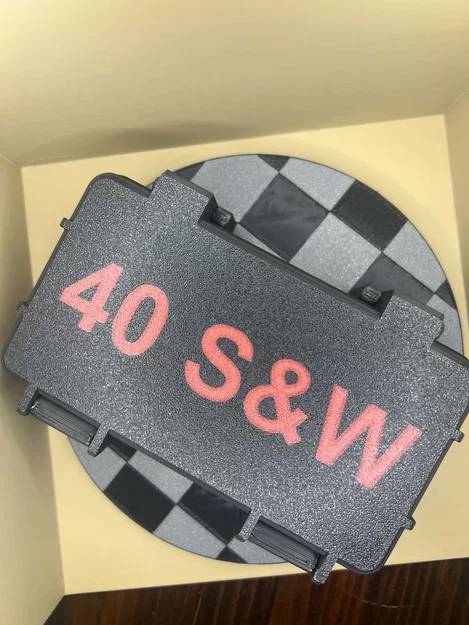 Hộp đựng 50 viên đạn 40S&W in liền khối - Image 2