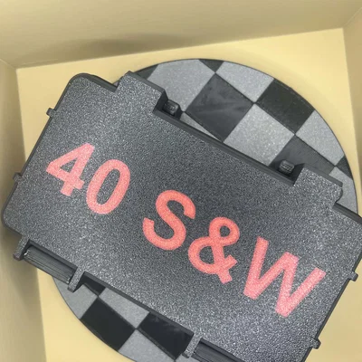 Hộp đựng 50 viên đạn 40S&W in liền khối