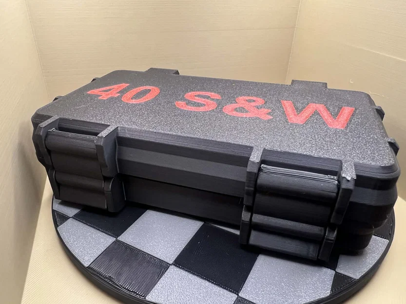 Hộp đựng 50 viên đạn 40S&W in liền khối - Image 4