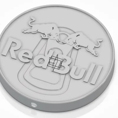 Đèn treo tường Red Bull & Logo Red Bull 3D