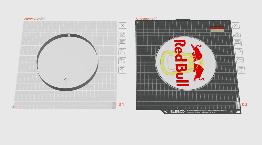 Đèn treo tường Red Bull & Logo Red Bull 3D - Image 4