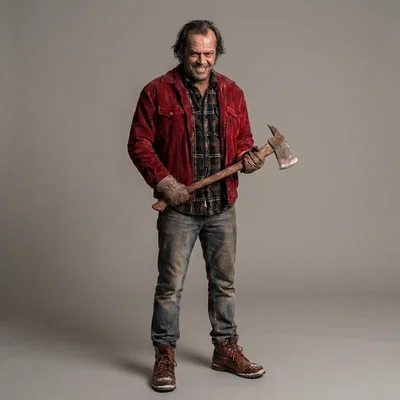 Mô hình 3D Jack Torrance từ The Shining (1980) siêu ấn tượng