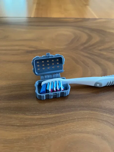 Hộp bảo vệ đầu bàn chải đánh răng khi du lịch (Toothbrush Travel Case) - Image 1